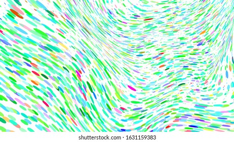 Colourful simple abstract background, wavy effect. Stipple effect. Rhythmic noise particles. Grain texture. Wallpaper with colorful strokes. Wall interior design, lockscreen, pattern for package