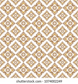 Colourful stripe pattern Thailand on white background