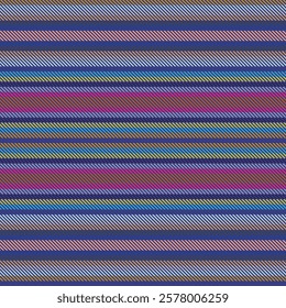 Colourful Striped seamless pattern design for fashion textiles, graphics