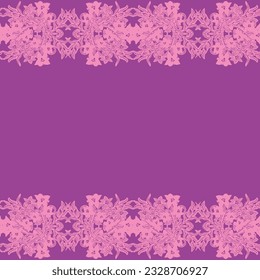 Colourful Symmetric Floral seamless pattern design for fashion textiles and graphics