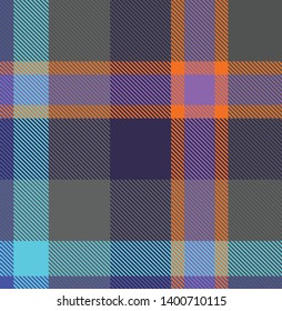 Colourful Tartan Plaid Seamless Pattern Background