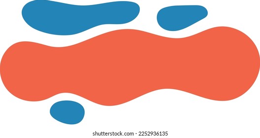Colourful Text Background. Dialogue box.
