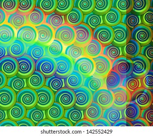 colourful transparent seamless pattern
