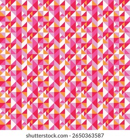 Motif abstrait triangle coloré. Arrière-plan géométrique. Illustration vectorielle