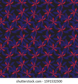 Colourful Tropical Floral seamless Pattern for fashion prints, patterns, backgrounds, websites, wallpaper, crafts