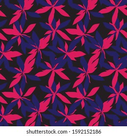 Colourful Tropical Floral seamless Pattern for fashion prints, patterns, backgrounds, websites, wallpaper, crafts