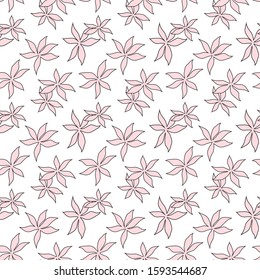 Colourful Tropical Floral seamless Pattern for fashion prints, patterns, backgrounds, websites, wallpaper, crafts