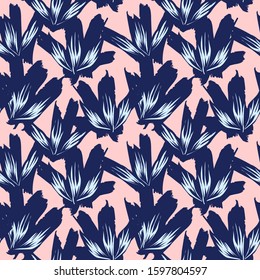 Colourful Tropical Floral seamless Pattern  - It is a tropical floral pattern suitable for fashion prints, swimwear, backgrounds, websites, wallpaper, crafts