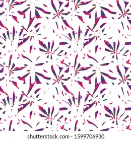 Colourful Tropical Floral seamless Pattern for fashion prints, swimwear, backgrounds, websites, wallpaper, crafts