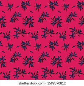 Colourful Tropical Floral seamless Pattern for fashion prints 