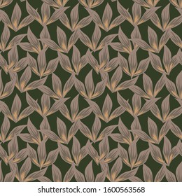 Colourful Tropical Floral seamless Pattern  - It is a tropical floral pattern suitable for fashion prints, swimwear, backgrounds, websites, wallpaper, crafts