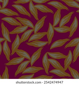 Colourful Tropical Floral seamless Pattern - It is a tropical floral pattern suitable for fashion prints, swimwear, backgrounds, websites, wallpaper, crafts
