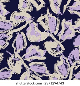 Farbiges tropisches Leaf nahtloses Muster-Design für Modetextilien, Grafiken und Handwerk