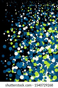 Colourful Universe Distribution Computational Generative Art background illustration