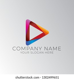 Colourful vector modern logo template. Icon for your company. Creative Colorful sign symbol  - Vector