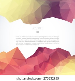 colourful vector template for mobile brilliant telephone leaflet advertising or network site color pink abstract background scene technique colourful marketing fancy print concept decorative creative