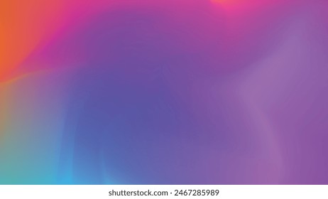 colourful waves abstract banner design. Elegant wavy vector background with elegant blue, red, yellow, purple, orange and black gradient