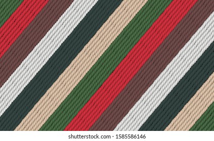 Colourful of yarn texture background vector. 