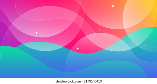 colourfull Background With fluid style