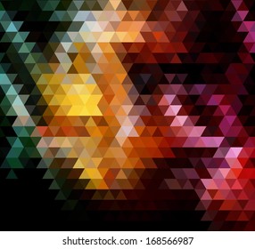 colours of earth triangles vector geometric background with gradients  lines  different colors pattern eps 10