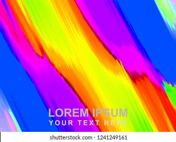 colours parallel moving lines pattern | abstract vibrant geometric straightness background | varicolored illustration for media advertising website copy space or fashion concept design
