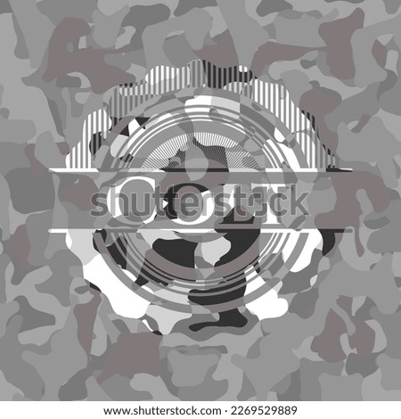 Colt on grey camouflaged pattern 