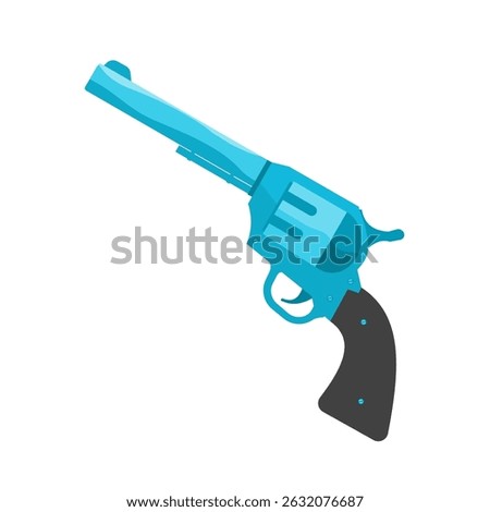 Colt revolver – vector illustration