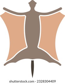 colugo sunda colugo sunda flying flying animal animal Flat