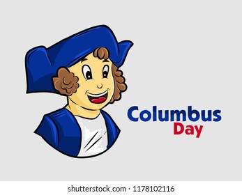 Columbus day, Mascot funny character