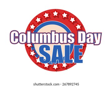 Columbus Day Sale Graphic Banner