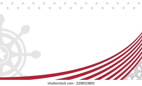 columbus day themed white background
