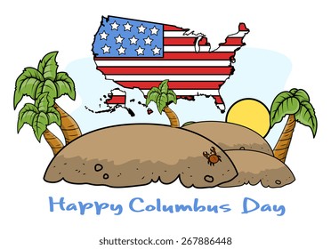 Columbus Day Vector Graphic Designs