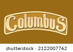 Columbus Nebraska in yellow of the highest quality