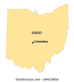 Columbus, Ohio Locate Map