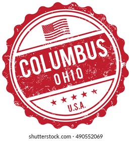 Columbus Ohio stamp