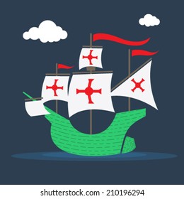Columbus's Ship.