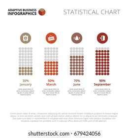 Column chart template 1
