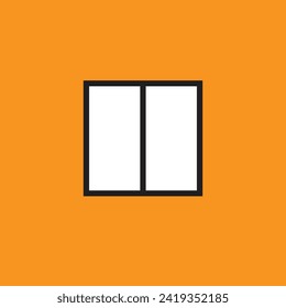 "Column Icon" epitomizes structured elegance in a minimalist masterpiece. A slender pillar, finely crafted with clean lines, stands tall and commanding. Its simplicity is its strength, portraying 