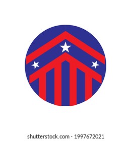 Logo-Illustration-Design der Spalte