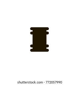 column icon. sign design