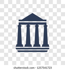 Column icon. Trendy Column logo concept on transparent background from Architecture and Travel collection
