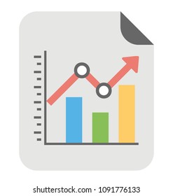 
Column line combination chart 
