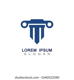 Column Logo and symbol Template vector illsutration design
