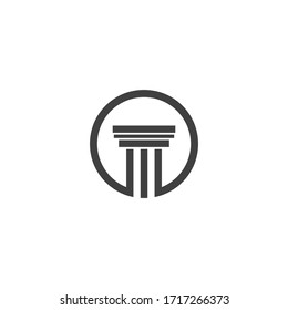 Vektorsymbol der Spalte Logo-Vorlage