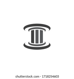 Column Logo Template vector symbol nature