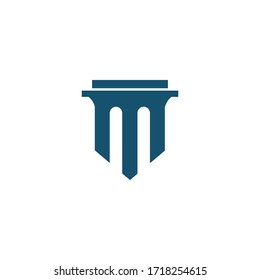 Column Logo Template vector symbol nature