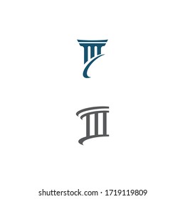 Column Logo Template vector symbol nature