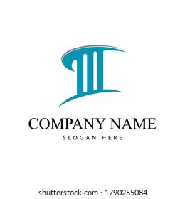 Column Logo Template vector symbol nature