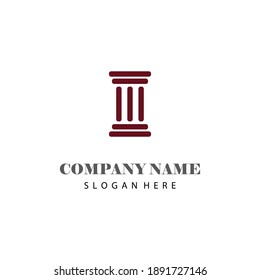 Column Logo Template vector symbol nature