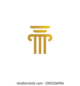 Column Logo Template vector symbol